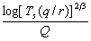 correctly displayed equation